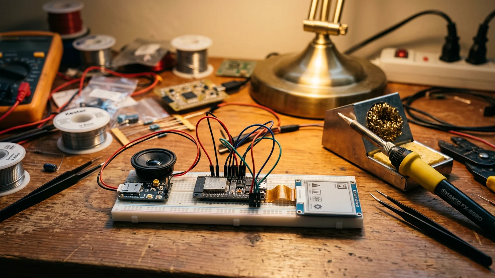 ESP32 Special: Cloud Voices and an E-Ink Reader, No New On-Device LLM Yet