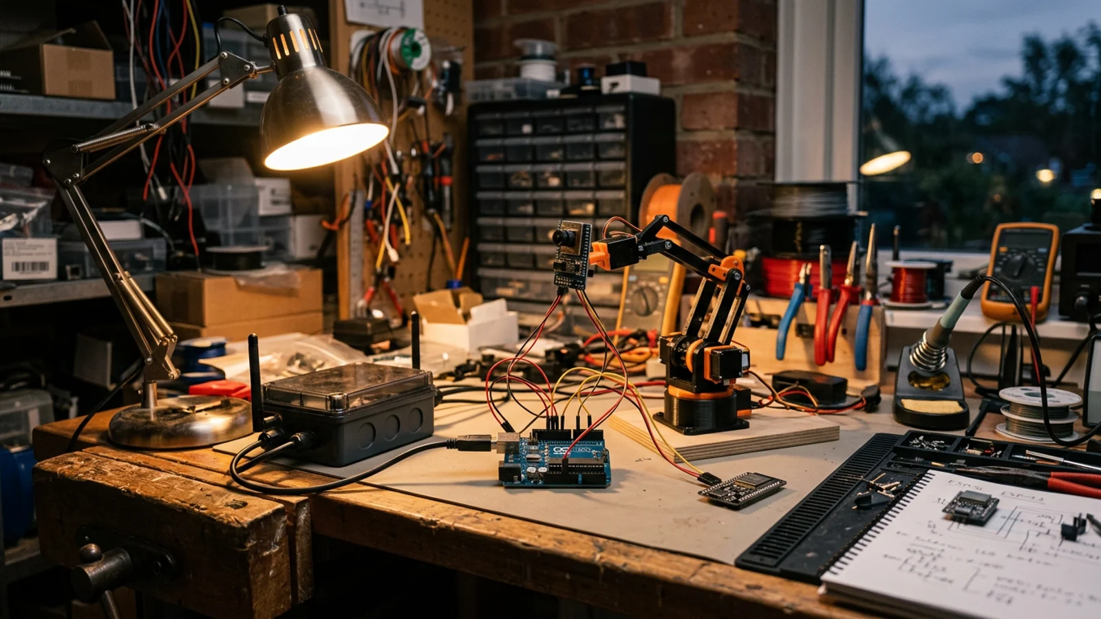 Small AI Models Steer Robots While ESP32 Boards Do the Grunt Work